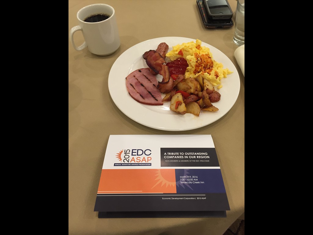 EDC Annual ASAP Awards Hot Breakfast